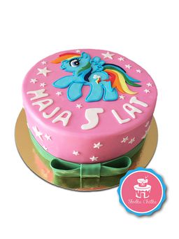 Tort Rainbow Dash - Tort z kucykiem Pony