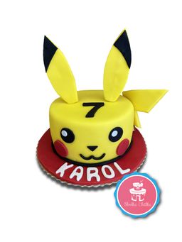Tort Pikachu - Tort z bohaterem Pokémonów