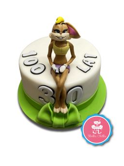 Tort Lola Bunny - Tort z bohaterką bajki Królik Bugs
